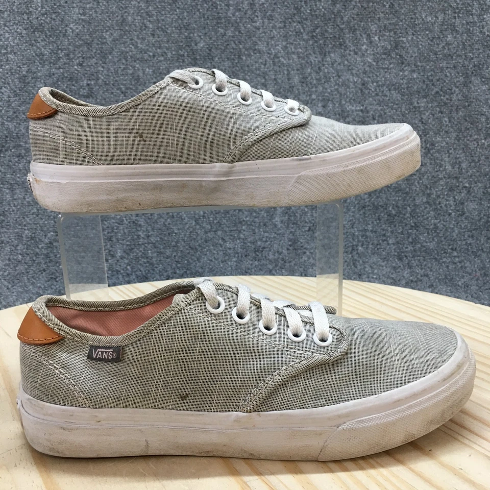 Vans Zapatos Mujer 7 Old Skool Zapatilla de Patín Gris Con Cordones Parte Superior Baja Comodidad 721356 Foto 1 de 4
