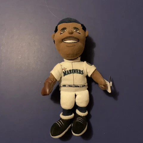 1999 Seattle Mariners Ken Griffey Jr 24 Plush Doll Figure MLB Cover