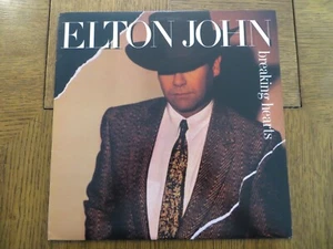 Elton John – Breaking Hearts - 1984 - Geffen Records GHS 24031 Vinyl LP VG+/VG+ - Picture 1 of 6