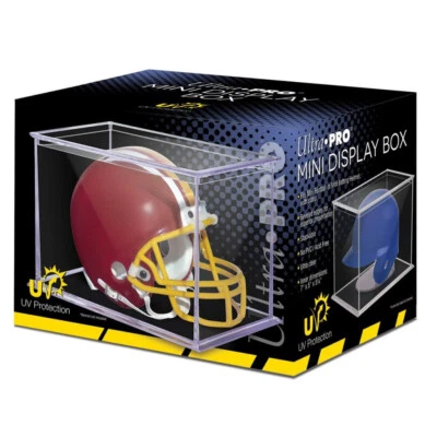 ULTRA PRO Mini Helmet and Figurines UV Protection Display Case Box