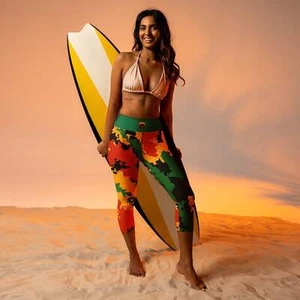 Leggings capri de yoga camuflados Rastaman - Imagen 1 de 20