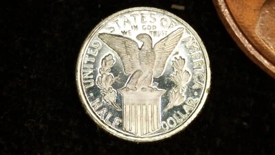 MINIATURE COIN 1915 PANAMA PACIFIC COMMEMORATIVE HALF PROOF LIKE STERLING SILVER - Image 1 of 2