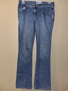Levi's Signature Jeans Womens Misses 10 Long Blue Low Rise Bootcut Denim 32X32" - Picture 1 of 5