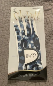 Glove It Women’s Golf Blue Leopard Glove Sz. Small NEW G2741LS Left Hand - Picture 1 of 2