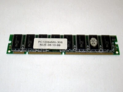 Memory SDRAM  PC-100  64 MB - Imagen 1 de 3