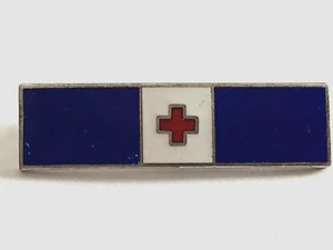 Vintage Red Cross Enamel Volunteer Lapel Pin - Picture 1 of 1