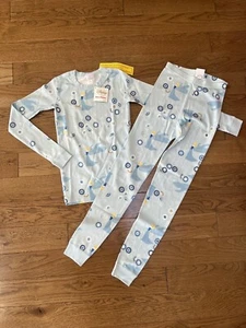 NEW NWT Hanna Andersson Disney Girls Frozen PJ Long John Pajamas 150 Size 12 - Picture 1 of 1