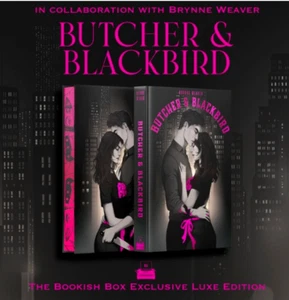 SIGNED Butcher & Blackbird Brynne Weaver BOOKISH HC Stenciled w/ Sticker SEALED - Afbeelding 1 van 11