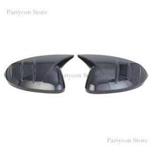 For Hyundai Sonata 2024-2025 Gloss Black Side Door Rearview Mirror Cover Cap - Picture 1 of 5