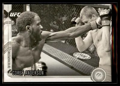 2015 Topps UFC MMA Chronicles BLACK and WHITE #243 Corey Anderson #74/188 - Image 1 of 2