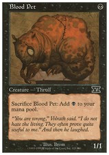 Magic the Gathering MTG Blood Pet (115) Sixth Edition   NM