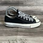 Converse Chuck Taylor All Stars Womens 6.5 Black Canvas Low Top Sneaker Athletic