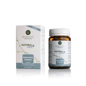 Bio Bloom Natural Life Magnesium Komplex 60 Kapseln - Bild 1 von 1
