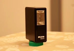 Flash Fotografico Vintage Metz Mecablitz 302 B L 16 B, ottime condizioni mint đź’Ž - Imagen 1 de 22
