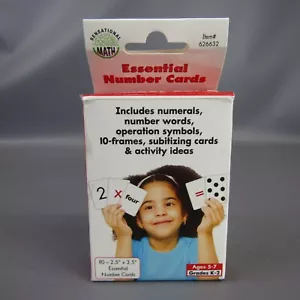 Sensationelles Mathe Essential Zahlenkarten Klasse K-2 Kartenspiel - Bild 1 von 3