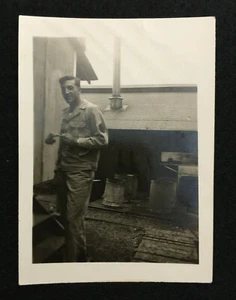 WWII Original Photographs of Soldiers - Historical Artifact - SN110 - Picture 1 of 2