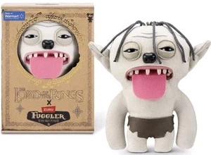 NUOVO CON SCATOLA FUGGLER X IL SIGNORE DEGLI ANELLI 9" GOLLUM PELUCHE SMÉAGOL DIVERTENTE BRUTTO MOSTRO ZURU - Foto 1 di 3