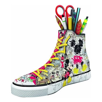 Ravensburger Puzzle 108 pz Sneaker Mickey 8a+ (21,4x13,5cm) 3D 12055 - Immagine 1 di 2