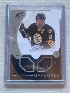 2010-11 SPx Winning Materials Dual Game Used Jerseys Cam Neely Bruins 2 Jerseys - Picture 1 of 2