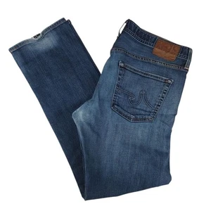 Adriano Goldschmeid Geffen Skinny Jeans Mens 36x32 *37x32* Blue Denim Made in US - Picture 1 of 16
