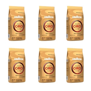 Lavazza Qualita Oro Whole Bean Coffee 35.27 Ounces Pack of 6 Medium Roast - Picture 1 of 12