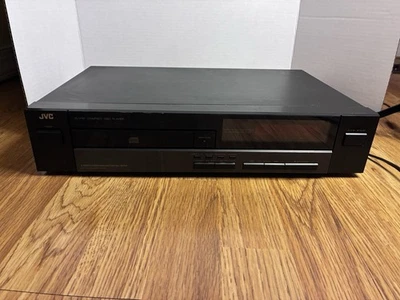 Vintage Black 1990 JVC XL-V131 CD Player 4x Oversampling Digital Filter Works! - Image 1 of 4