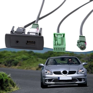 3 1A Output Current AUX USB Cable for Mercedes SLK SL 2008 For Comand NTG2 5 - Picture 1 of 10