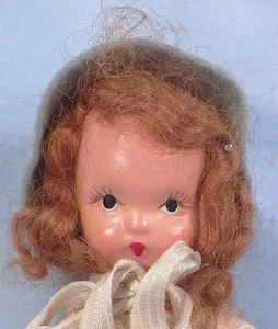 Lucy Locket Nancy Ann Storybook Doll #115 Bisque Frozen Legs OB Vintage - Picture 1 of 10