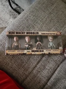 Funko Wacky Wobbler The Walking Dead 4Pc Mini Wobbler Set.. - Picture 1 of 7