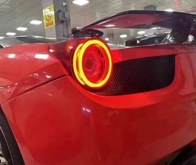 Luces traseras LED prismáticas AlphaRex NOVA rojas para Ferrari 458 Italia Spider 10-15 Foto 1 de 4