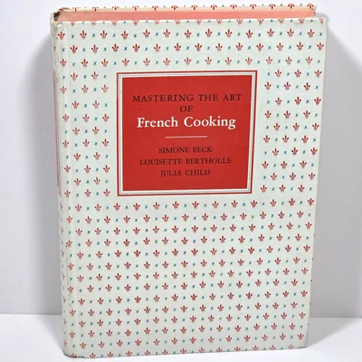 Mastering The Art of French Cooking 1961 First Ed 2nd Printing HC Vtg Cookbook Foto 1 de 4