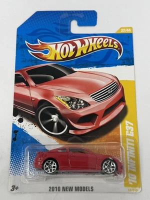 Hot Wheels New Models Red 2010 Infinity G37 #32 A14 - Image 1 of 4
