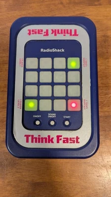 Radio Shack Think Fast Game #60-2673 de colección limpia probada funciona Foto 1 de 3