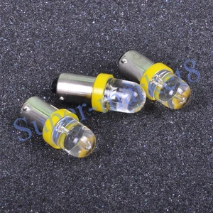 5pc LED Pilot Light 6V Yellow BA9S Base Bulb Lamp For Audio Amplifier Guitar Amp - Picture 1 of 1