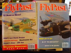 JOB LOT X 17 FLYPAST MILITARY AVIATION AIRCRAFT MAGAZINES 1994 1995 1996 1997 - Picture 1 of 18