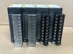 LOT (4) Omron CJ1W-ID211 Input Unit Module 24VDC 7mA WARRANTY - FAST SHIPPING - Picture 1 of 8