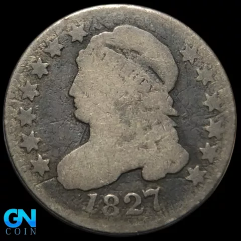 1827 Capped Bust Dime  #K8336 Cover