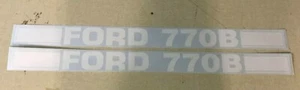 Ford 770B Loader Decals - Picture 1 of 1
