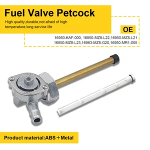 NEW Fuel Gas Petcock For Honda VT600 Shadow VLX/ Shadow VLX Deluxe 1988-2007 EAW - Picture 1 of 7