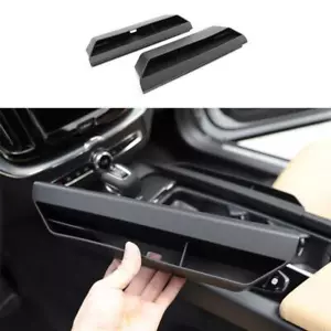 Matte Black Central Console Seat Side Storage Box Fit For Volvo S60 2019-2023 - Bild 1 von 9