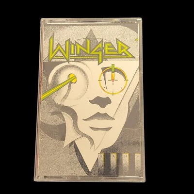 Vintage Winger 1988 Atlantic Records Hard Rock Glam Cassette Tape Album - Image 1 of 4