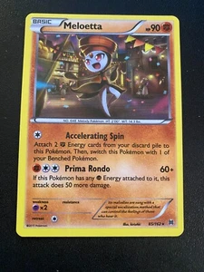 Meloetta 85/162 - Pokemon XY Breakthrough - Holo Rara quasi nuova - Foto 1 di 2