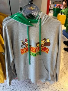 Universal Studios Super Nintendo World Donkey Kong Country Jacket Hoodie NWT - Picture 1 of 1