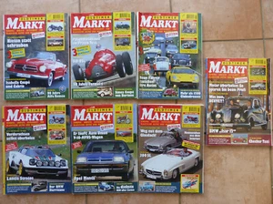 Konvolut 7 Hefte Oldtimer Markt 2000 BMW Mercedes Opel Lancia Skoda NSU Borgward - Bild 1 von 8
