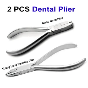 Orthodontics Clasp Bending & Young Loop Archwire Forming Pliers Dental lab Tools - Picture 1 of 3