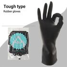 Black Latex Gloves Multi-purpose Household Gloves Tool Work Gloves  Unisex