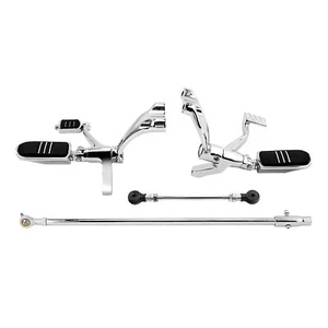 Forward Control Footpegs Support Bracket Fit For Harley Sportster 1200 14-later - Picture 1 of 9