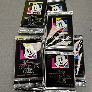 1991 Disney Collector Cards Mickey Mouse Factory Sealed. Single Packs. - Picture 1 of 3