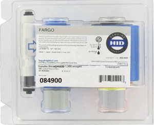 Fargo HDP 84900 Re Transfer Film für HDP6600, 1500 DRUCKE NEU VERSIEGELT - Bild 1 von 2