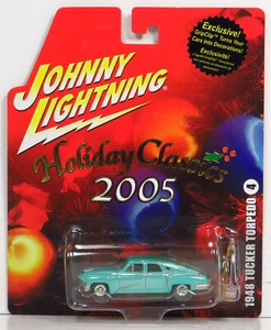 Johnny Lightning 2005 Holiday Classics 1948 Tucker 48 Torpedo Diecast Car 1:64 - Imagen 1 de 7